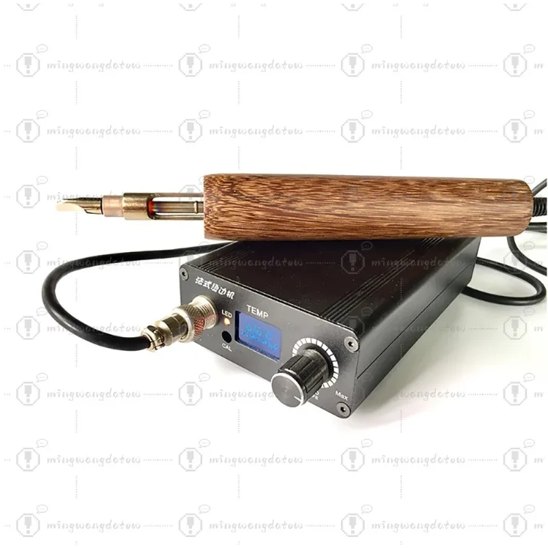 

Leather Craft Electric Creasing Edging Machine Leather Edge Creaser DIY Handle Creaser Edger Crimper Tool Set
