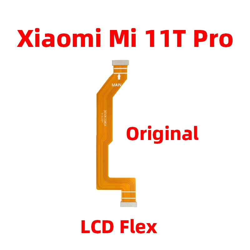 Oryginał dla Xiaomi mi 11T pro 11T płyta główna płyta główna złącze płyty głównej LCD Flex Cable wymiana