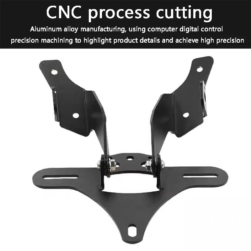 ل CFMOTO CF MOTO 450MT 450 MT MT 450 MT450 اكسسوارات لوحة ترخيص قوس الذيل مرتب الحاجز مزيل رقم حامل الدعم