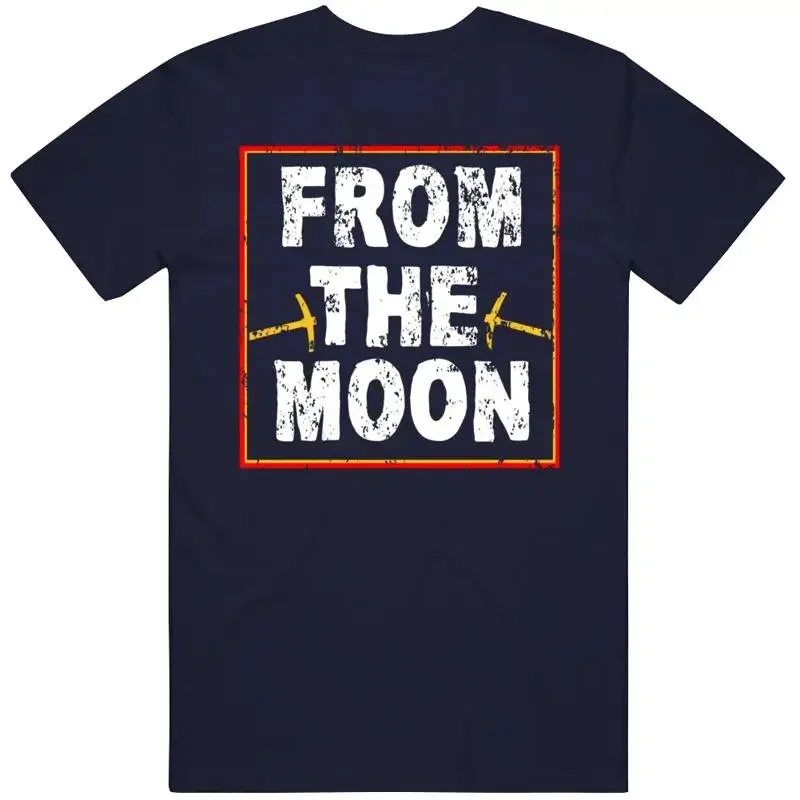 Jamal Murray From The Moon Denver Basketball Fan Distressed T Shirt