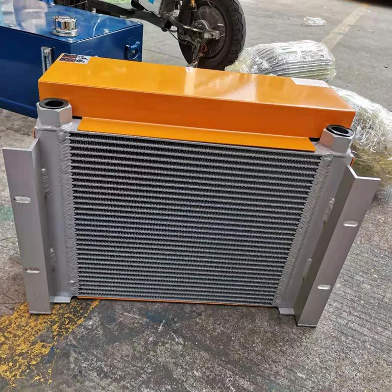 Air cooler AH1417 hydraulic station air-cooled heat exchanger hydraulic oil cooler radiator