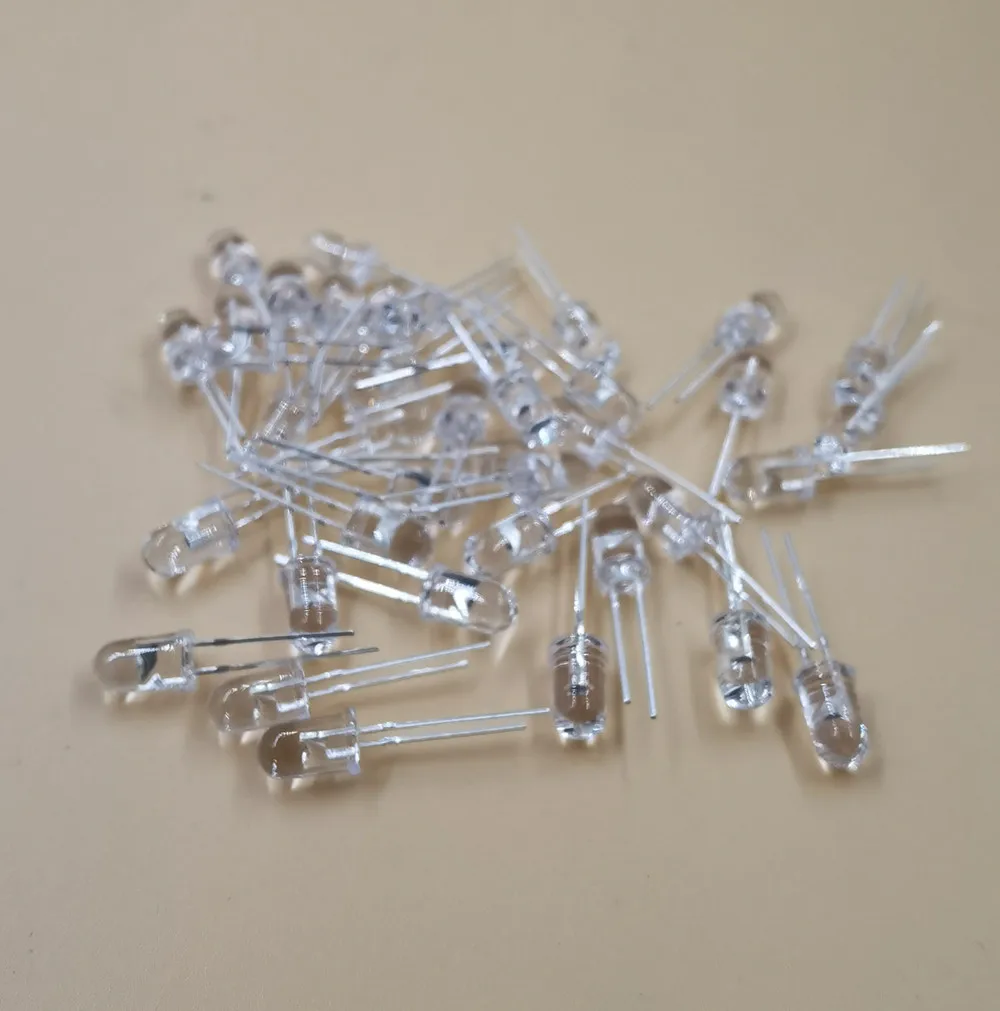 3 مللي متر 5 مللي متر IR LED صمام ثنائي باعث 850nm 940nm باعث استقبال الأشعة تحت الحمراء الارسال الترانزستور الضوئي الضوئي غير مرئية لتقوم بها بنفسك PCB