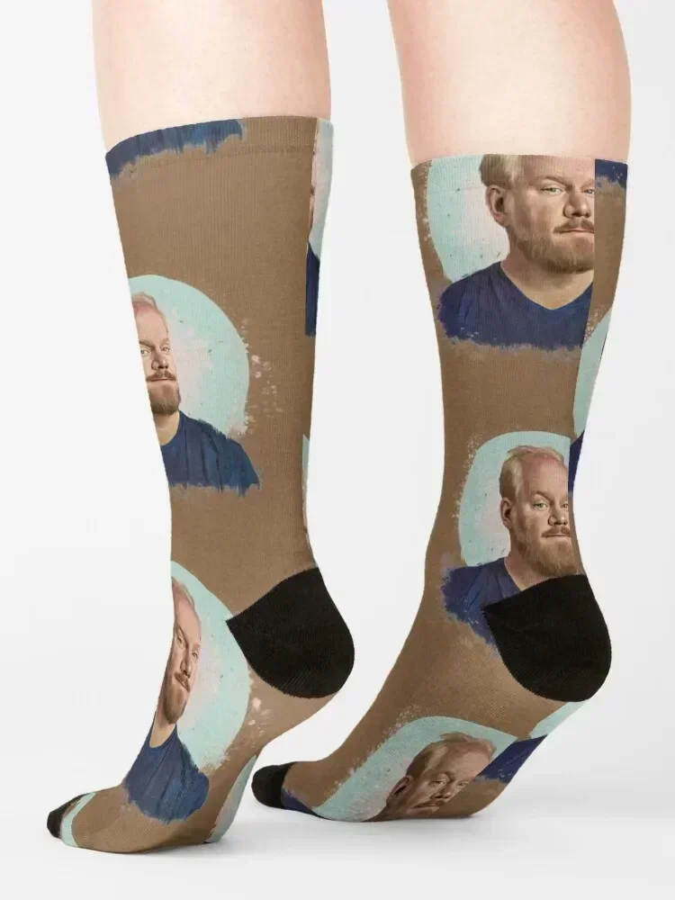 Jim Gaffigan SHIRTS Socks Wholesale moving stockings designer Non-slip Ladies Socks Men's