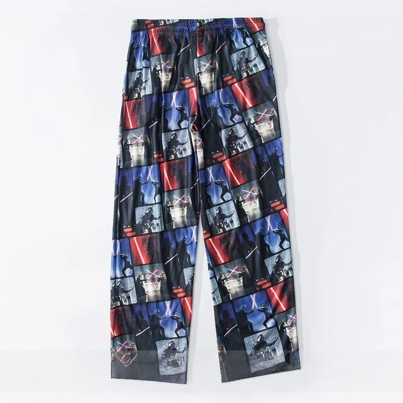 2026 Nueva ropa de dormir, pijamas y ropa para el hogar con estampado 3D de Marvel Star Wars para hombre, moderna y cómoda para uso doméstico