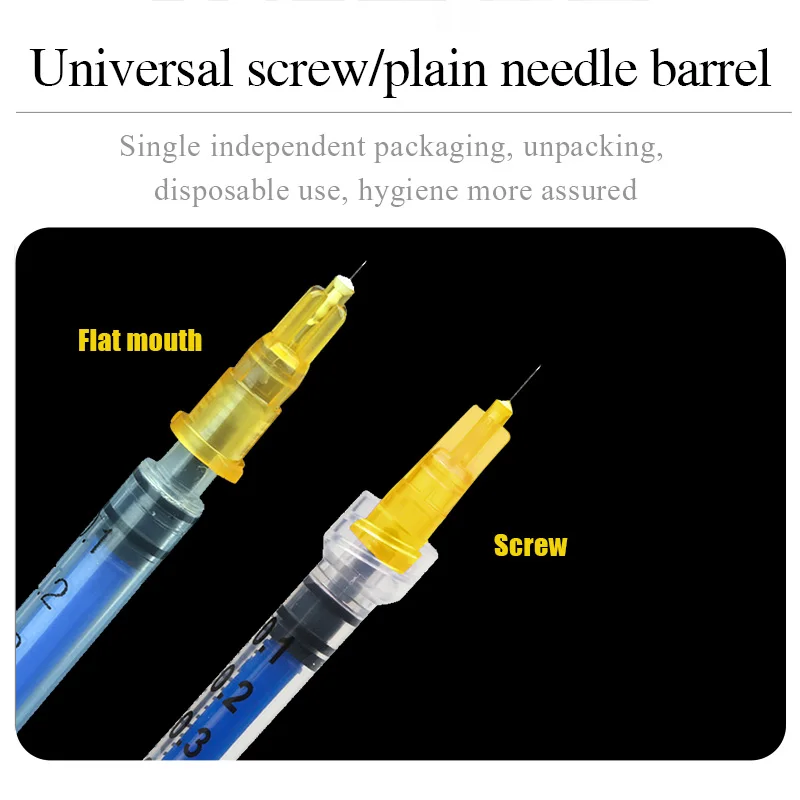 34g medical small needle 1.5/2.5/4mm disposable non painless beauty salon hand injected ultra-fine mosquito needle