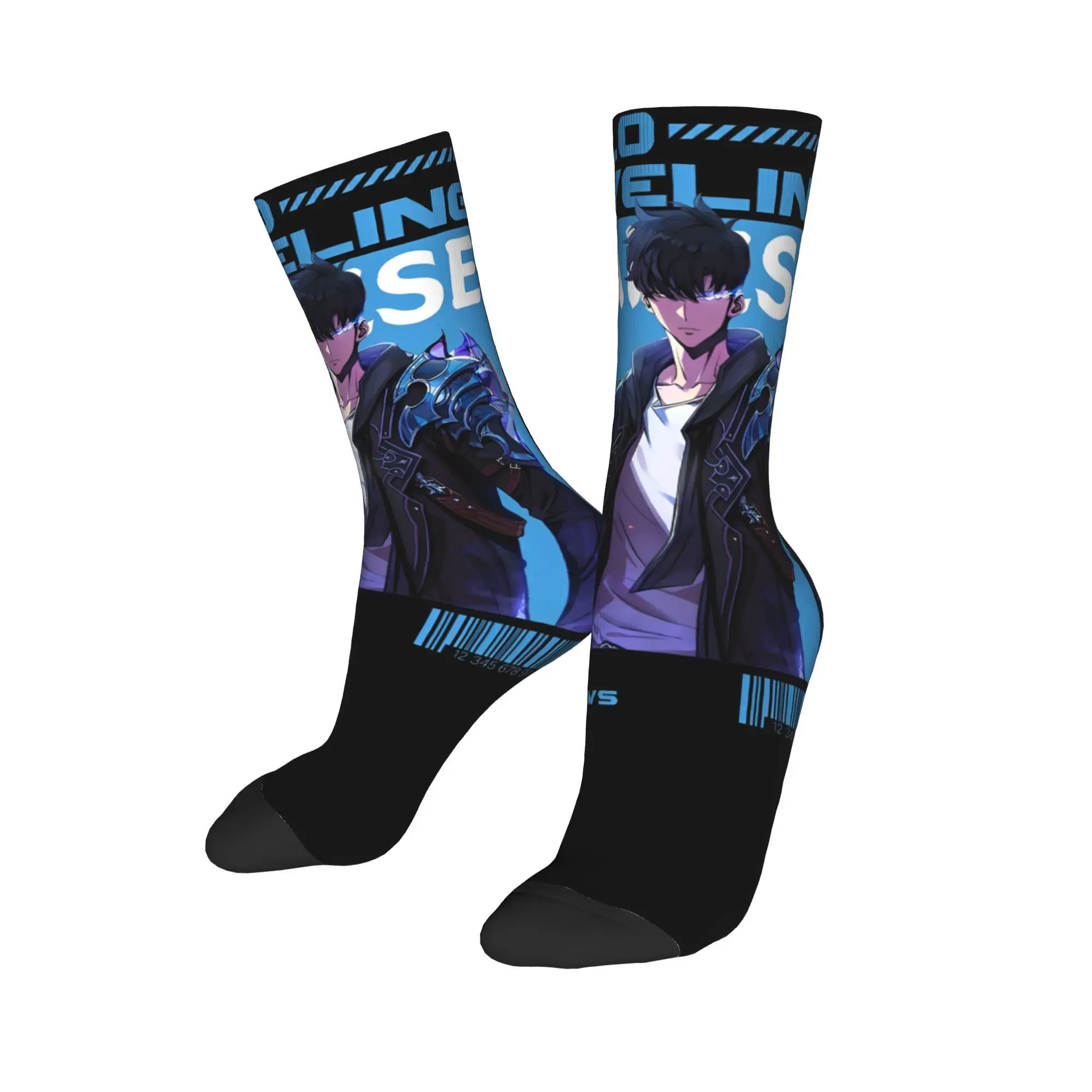 

Sung Jin-Woo Socks for Women Men Breathable S-Solo L-Leveling Anime Soft Long Socks Sweat Absorbing