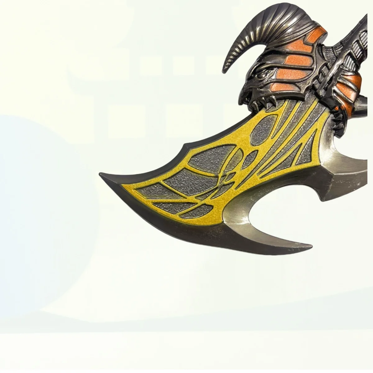 3.9 inch God of War Kratos Metalen Katana Zwaard Ninja Mes Originele Samurai Sabel Japanse Katana Cosplay Accessoires Prop Speelgoed