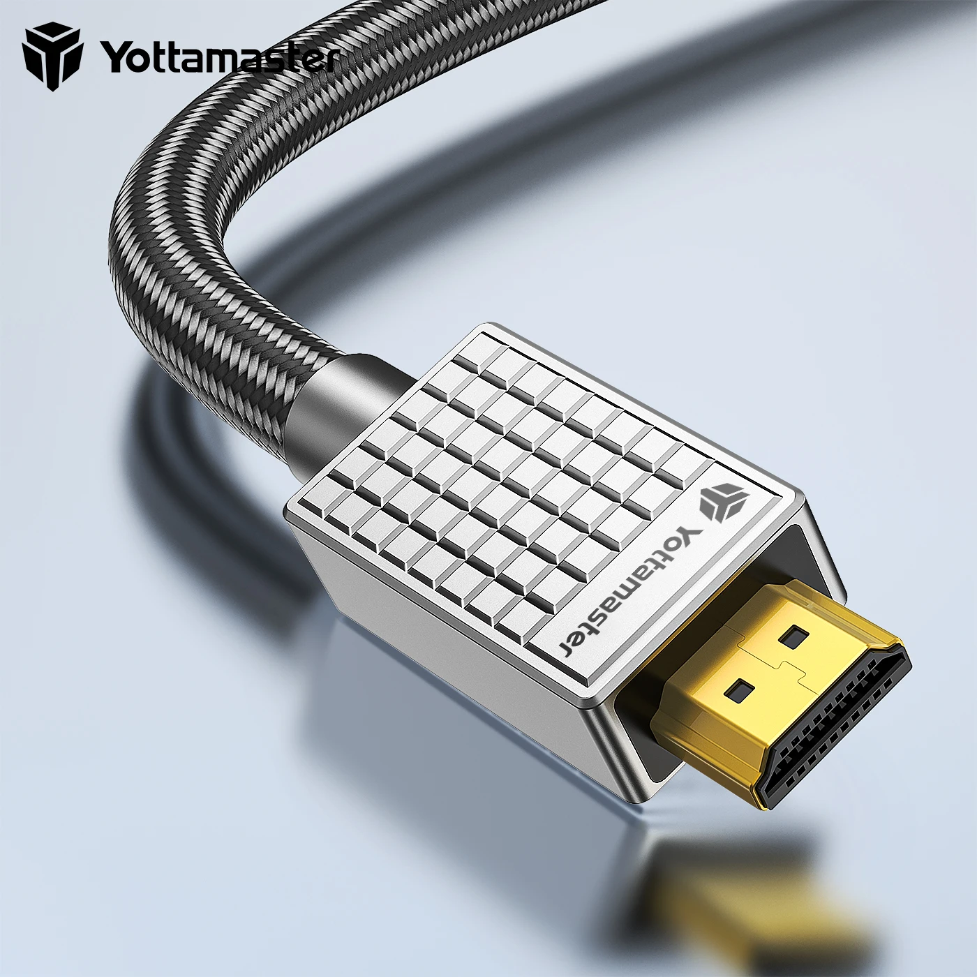 Yottamaster 8K@60Hz HDMI 2.1 48Gbps Compatible 4K240Hz 3D Video Cable Engineering Level for Notebook PC to TV Projector Cable