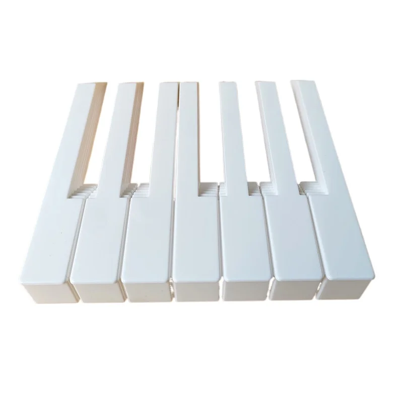 Piano accessories, Pearl River, Yamaha, Korean piano white keyboard leather, 52 pieces of one piano in Baijian leather