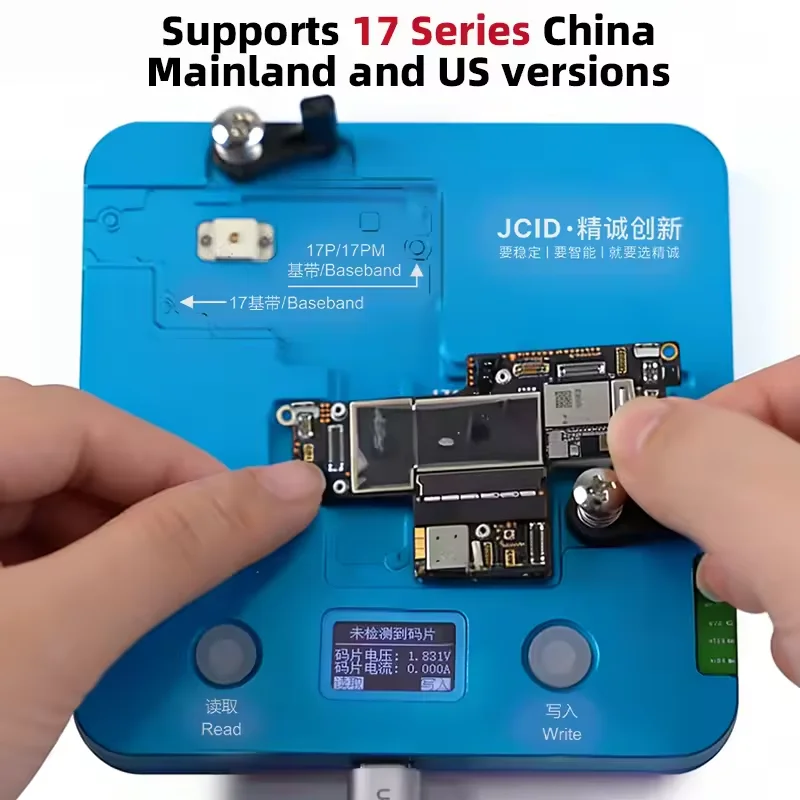New JCID 17 Series Baseband Chip Programmer No Chip Removal Needed Intelligent Monitoring for for iPhone 17 17Plus 17Pro 17ProMX