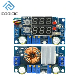  5A MPPT Solar Panel Controller DC-DC Step-down CC/CV Charging Module with blue Display LED Regulator Controllers
