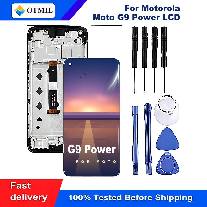 Lcd Display For Motorola Moto G9 Power Xt2091 3 Xt2091 4 Touch Screen Digitizer Assembly Original Pressed Replacement Parts