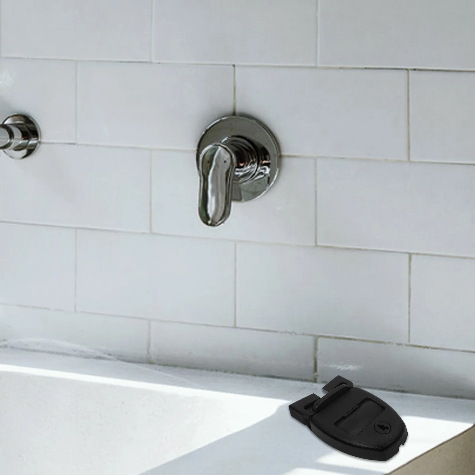 

4Pcs Bath Tub Cover Lock Clip Replacement Spa Lid Lock Plastic Bath Tub Accessories Spa Cover Locks Latches Clip