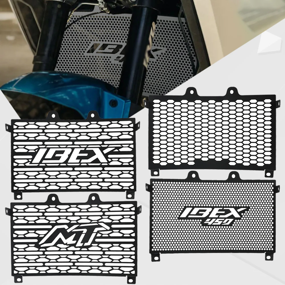 

Motorcycle Accessories Radiator Grille Grill Guard Protector Cover Protection For CFMOTO CF MOTO 450MT MT450 IBEX450 2024-2026