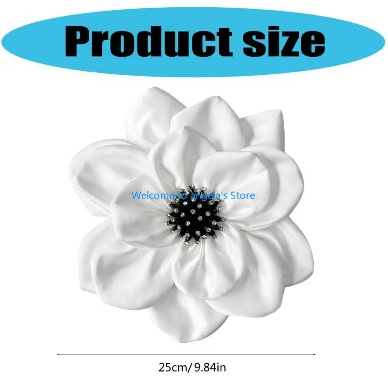 X4YC Elegant Flower Patches for Dress Sewing On Applique Craft Handbag Sewing