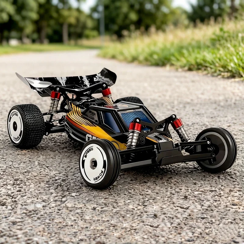 

Радиоуправляемая электрическая машинка WL 244016, масштаб 1:24, полноприводная внедорожная дрифт-модель, игрушка для мальчиков, на день рождения, соревновательный уровень