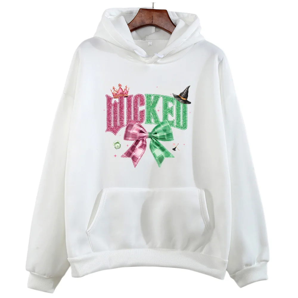 شريري من أجل هوديس جيد، مروحة الفيلم الموسيقي الشريرة، هدية عيد الحب، هودي، أزياء النساء والرجال، ملابس جمالية للخريف والشتاء