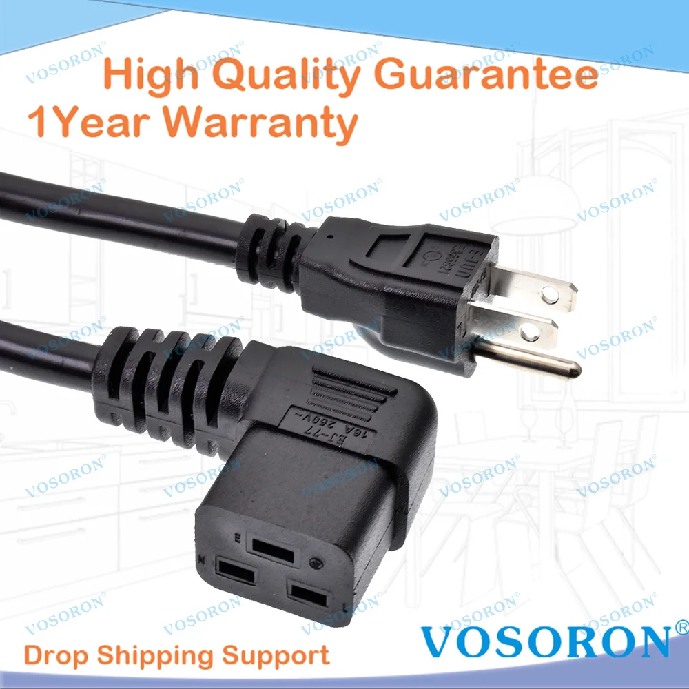 Nema 5-15P To C19 R…