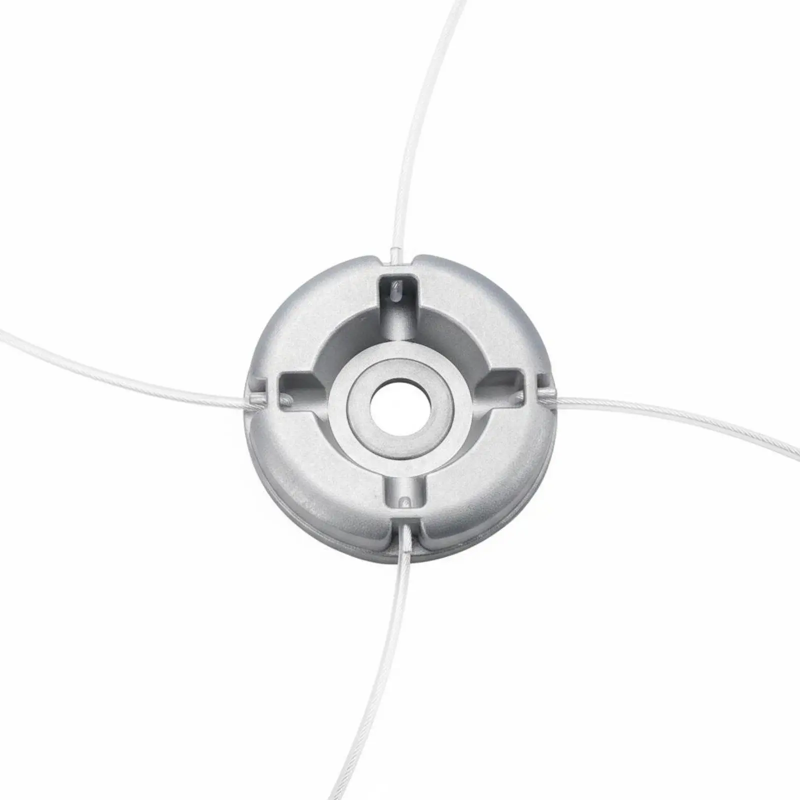 Aluminum Alloy Grass Trimmer Head for Straight Shaft Edgers Universal Fit Quick Line Change Yard Tool