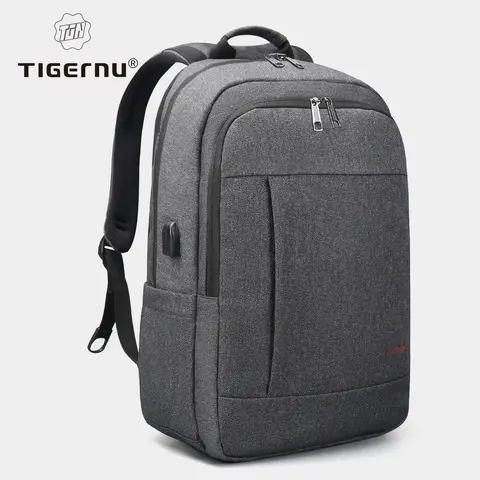 Anti Theft USB Laptop Backpack tigernu