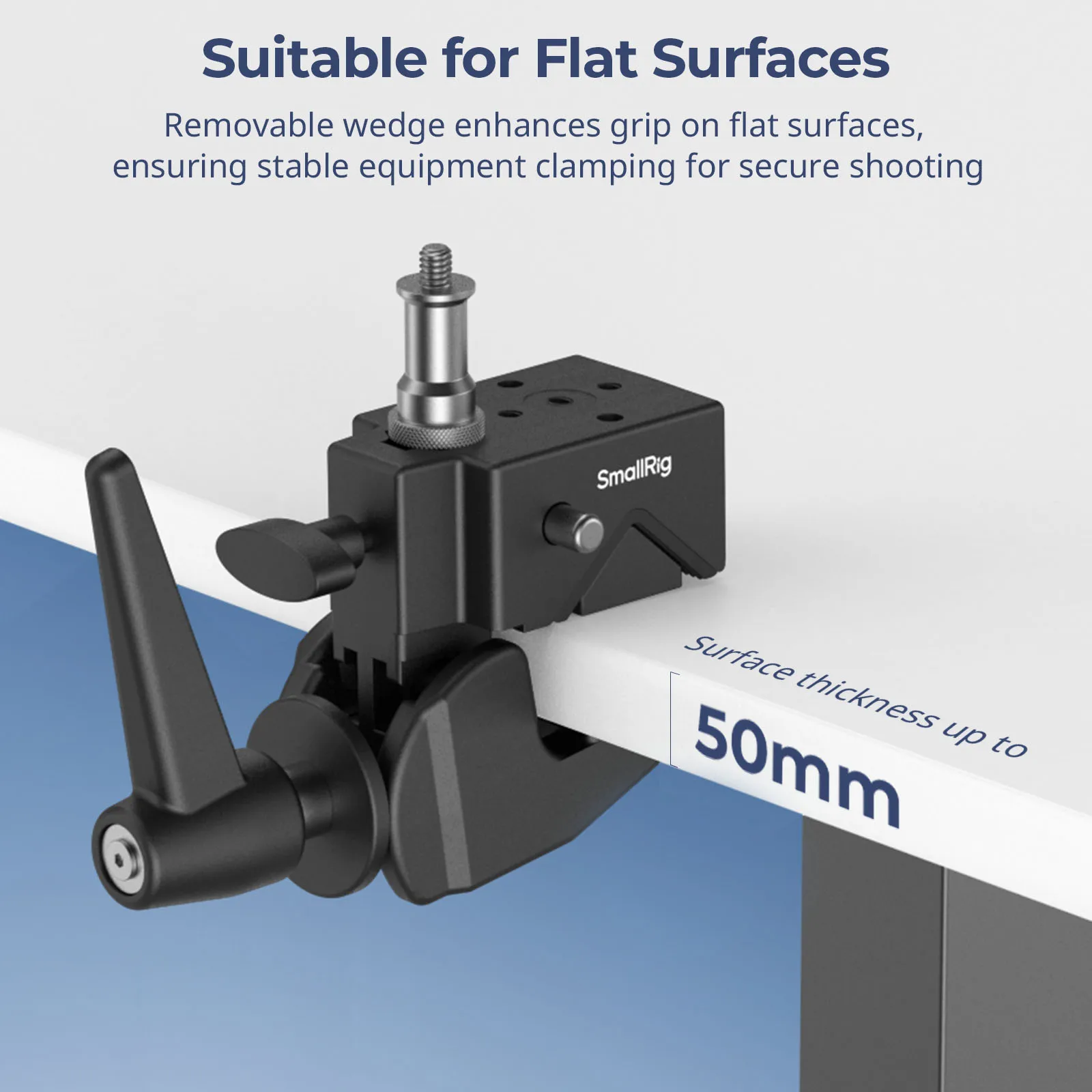 SmallRig Super Clamp Support Kit Heavy Duty Max Load 33lb15kg with 1/4\