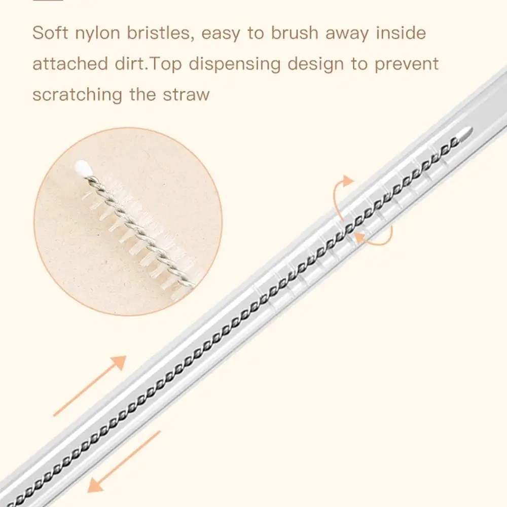 360 Degree Rotation Baby Bottle Brush Set Long handle Hanging Hole 3 in 1 Pacifier Cleaning Kits All-Round Anti-slip