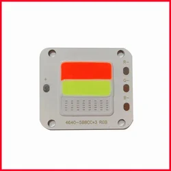 Flip COB LED Light source 4640 RGB flood light track High Power 30W 50W 30V 1500MA Lamp Bead Guide Source Board Light Bead