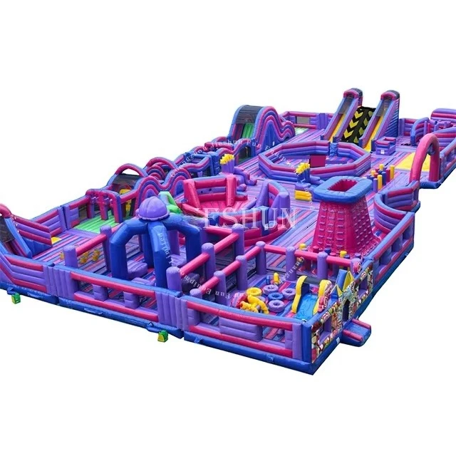 Giant Commercial Inflatable Indoor Outdoors Theme Park Inflatable Amusement Playground