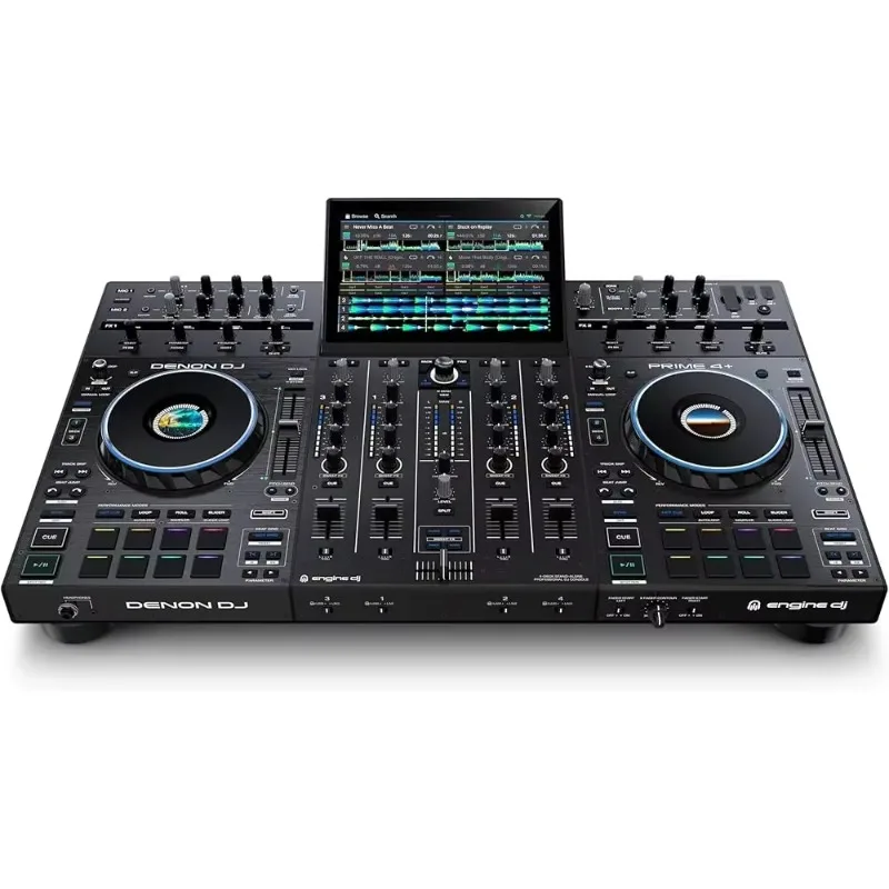 

Совершенно новая 4-канальная автономная DJ-система Denon DJ Prime4 — совместимая с Serato DJ