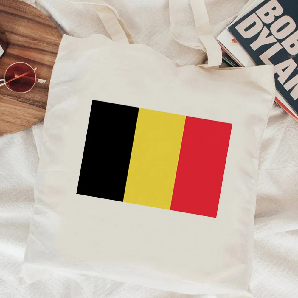 Belgium shopping bag reusable grocery shopping eco handbag bag reciclaje jute boodschappentas string cabas