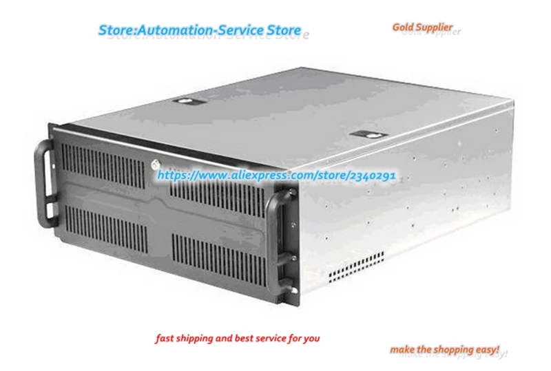 4U Industrial Chassis Server Chassis 4U Lengthened Chassis Control Front Panel Lock 7