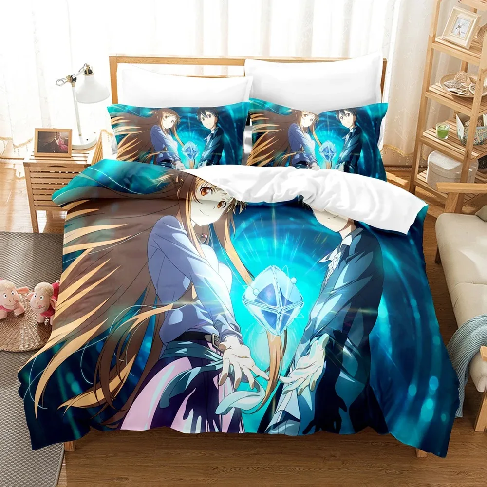 3D Sword God Domain Bedding Sets Duvet Cover Set With Pillowcase Twin Full Queen King Bedclothes Bed Linen