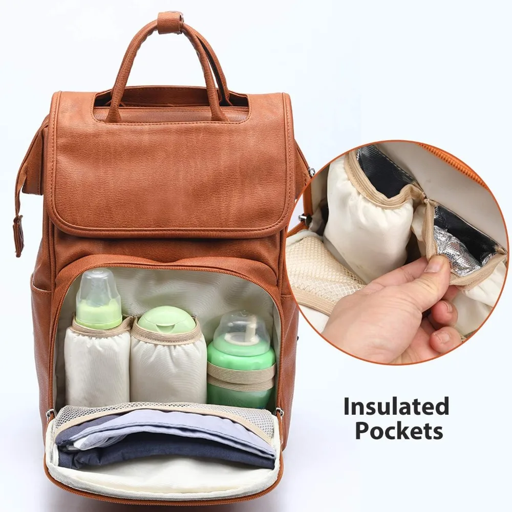 Large Capacity Maternity Bag Multi-Functional Travel Backpack Anti-Water Maternity Nappy Maternity Backpack Changing Bags