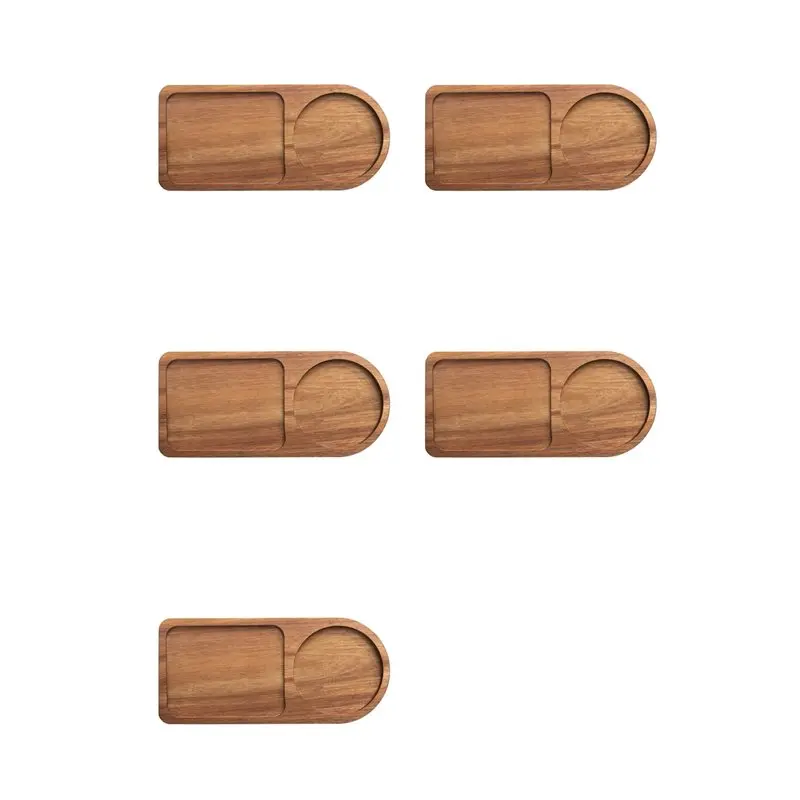 

ABYP 5X поднос для кофе, деревянная тарелка, поднос для завтрака для сервировки еды, гостеприимства, кофейная посуда, декор для чайной посуды, украшение стола C