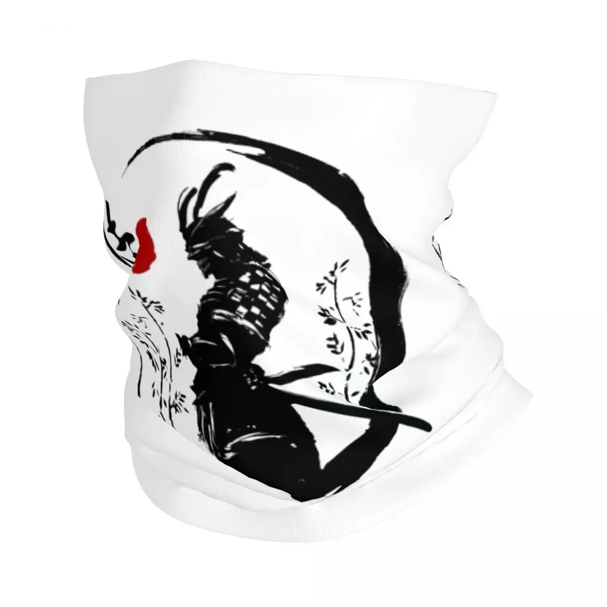 Bandana japonesa samurái para hombre y mujer, calentador de cuello, bufanda de esquí y senderismo, Polaina, Katana, Bushido, cubierta facial, Invierno