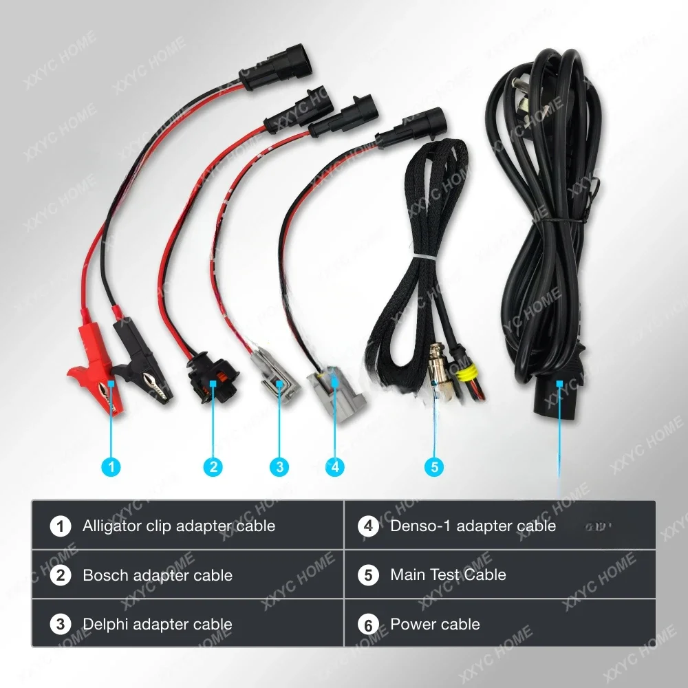 Tester per iniettori Common Rail elettromagnetico diesel multifunzione CRI230 con AHE C9 BOSCH110 120