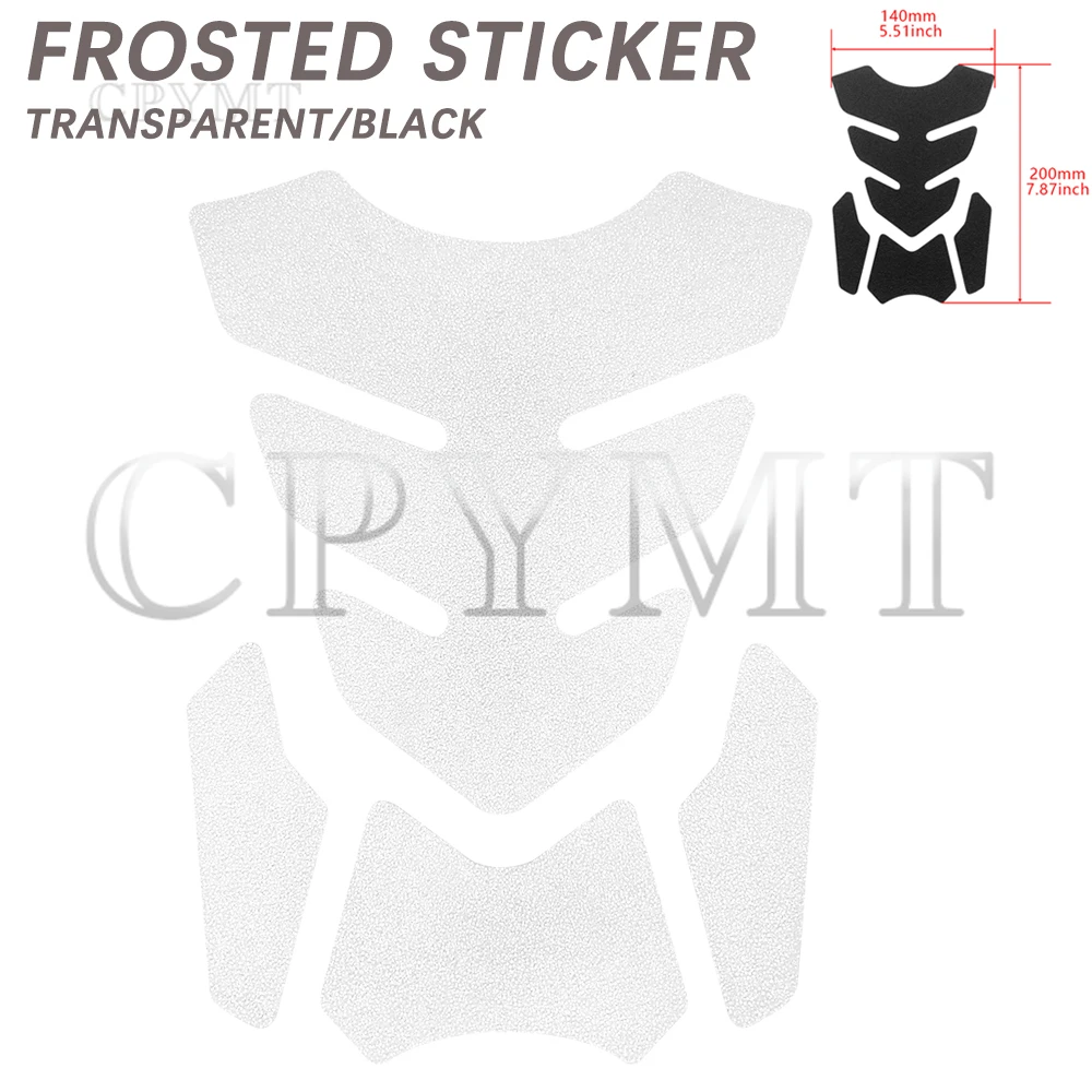 

1PC Motorcycle Frosted Sticker Modification anti-scratch Tank Pad Protector Fit for Yamaha Honda Kawasaki Ducati Suzuki