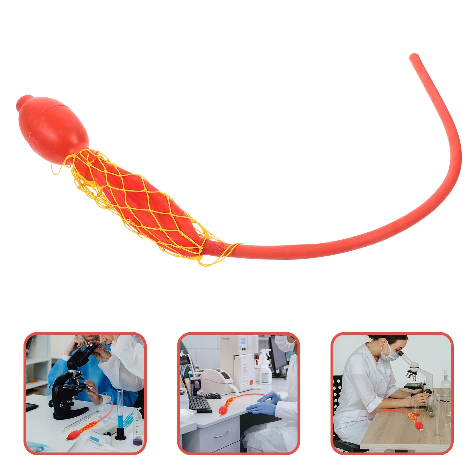 

Laboratory Pipette Filler Made of High Quality Latex for Agricultural Research Food Testing Teaching Experiments Sample Transfer