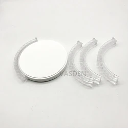 30 Pcs Dental Tool Fixture Round Ring CADCAM Milling Machine Holder Zirconia Block Rims