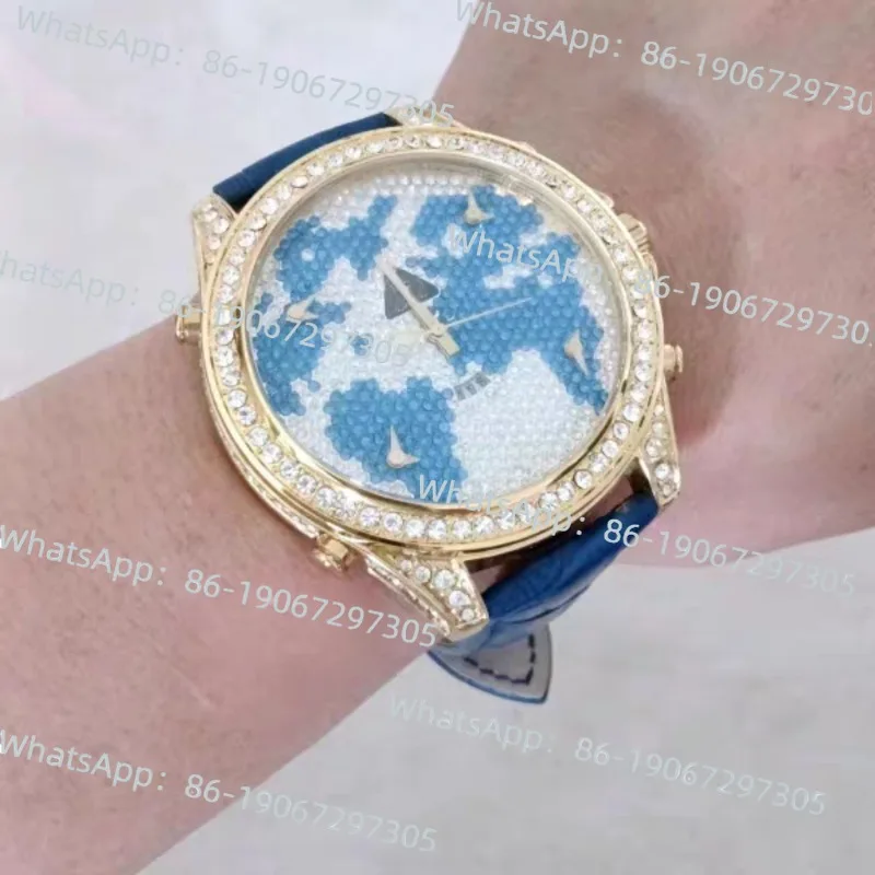 

Модные трендовые цыганские кварцевые часы со стразами и большой пластиной для мальчиков и девочек с поясом