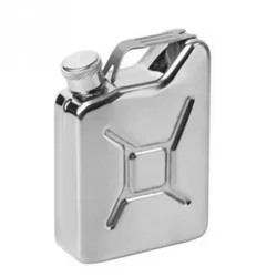 200ml Hip Flask Portable Whisky Wine Pot Creative Stainless Steel Flagon for Whiskey Liquor Personalized Men Gift