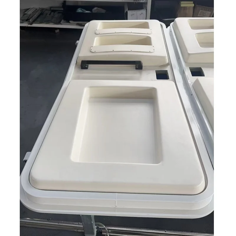 Factory Price Customized Size Curved Radius Caravan Entry Door For Travel Trailer RV Motorhome Camper Aluminum