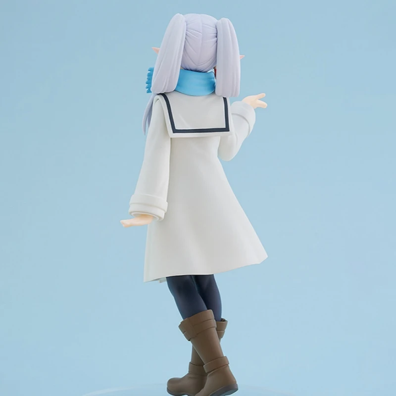 Genuine In Stock Frieren Beyond Journey'S End Animation Peripheral Cute Flying Kiss Figure Model Desktop Decor Fans Birthday Gif