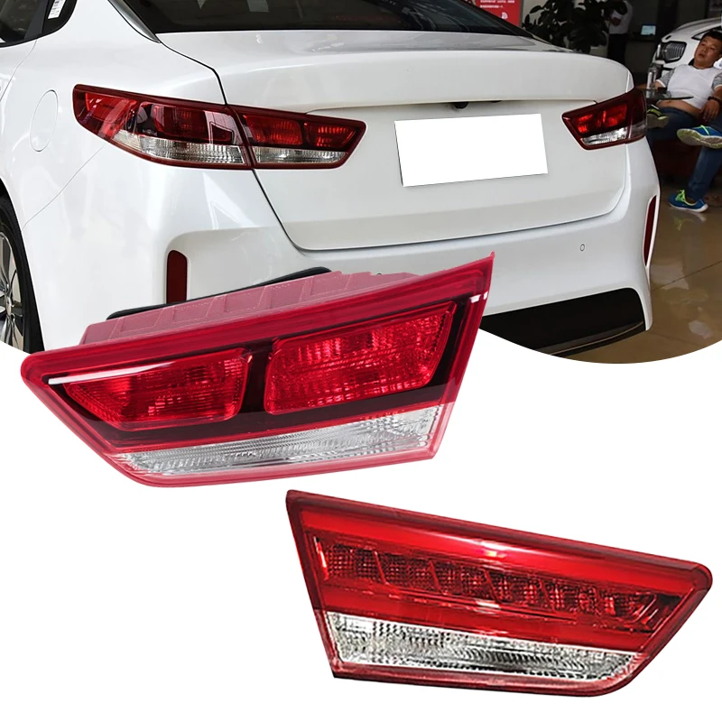 

Для KIA K5 Optima 2016 2017 2018 автомобильные галогенные/светодиодные внутренние задние фонари стоп-сигналы поворотные мигающие огни фонари заднего хода