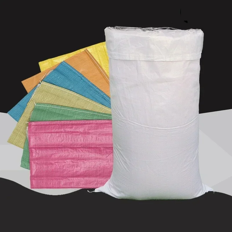 

Colour Double-deck Woven Bag Waterproof Dustproof Clothes Storage Plastic Inner Film Bag Industry Express Transport Packing Bags