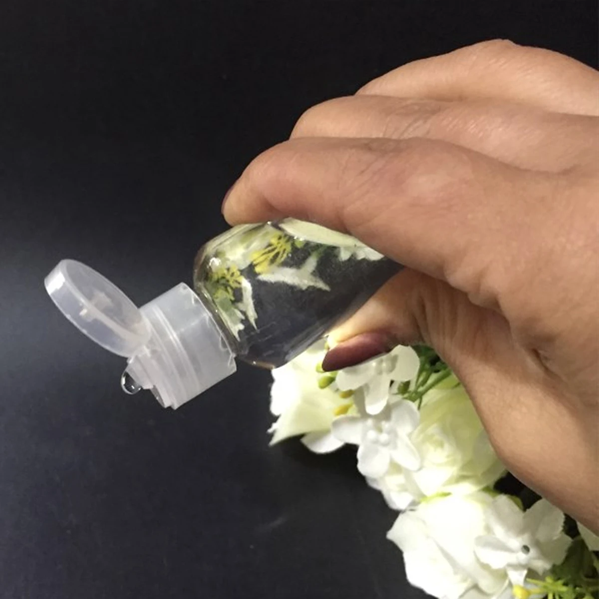 

25 Pcs Plastic Bottle Lotion Separeted Empty Containers Travel Bottles for Toiletry Disposable