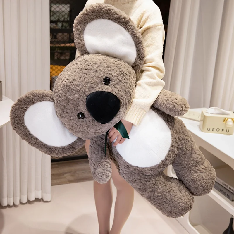 Bambole di Koala di Peluche adorabili del fumetto di grandi dimensioni Kawaii Koala Bear Peluche placare giocattoli farciti morbidi regali di