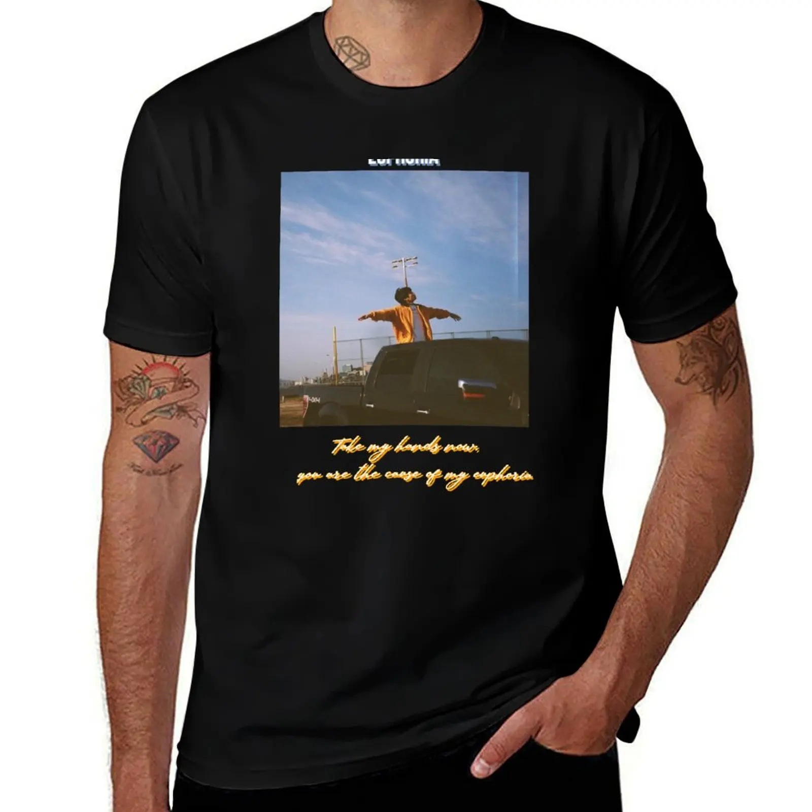 Votre t-shirt Euphoria, t-shirt à col rond grande taille