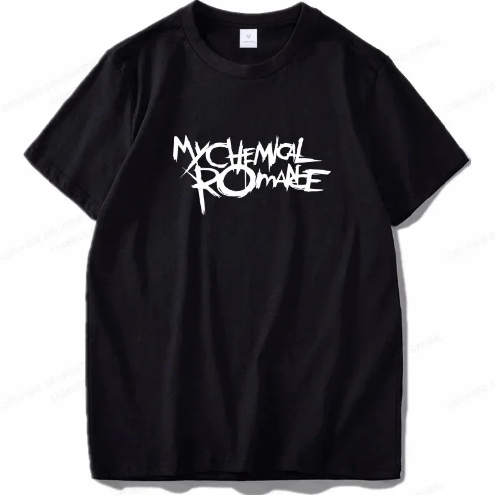 My Chemical Romance T-Shirt Damen T-Shirts Coole Hip-Hop Herren T-Shirts Lässige Sommer Vintage Anime Unisex Mode Y2K Kleidung ﻿ – Detail 6