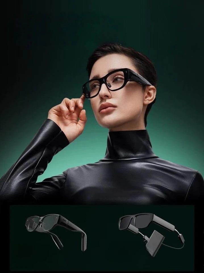 Factory Direct Supply 1080P Full HD AR AI Smart Glasses All-in-One with Immersive Cinema Experience